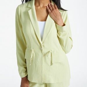 Guess Jovi Linen Blend Blazer